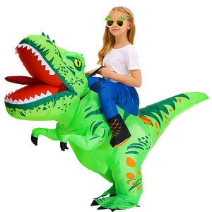 할로윈 의상 재미 있은 파티 아이들 타고 T 렉스 풍선 공룡 의상 - Product Image 4