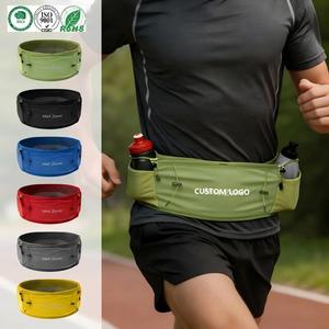 Nueva Riñonera Deportiva Personalizada al por Mayor, Ligera, Elástica y Reflectante, con Porta Botella de Agua, para Correr al Aire Libre - Product Image 1