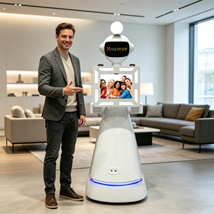 Effetti Sonori Divertenti per Cabina Fotografica Robotica per Creare un'Atmosfera di Risata tra gli Ospiti - Product Image 1