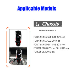 Tout nouveau levier de changement de vitesse électronique ABS Handball, poignée de changement de vitesse de luxe pour BMW G30/ G31/ G32/ G11/ G08/ G01/ G024 Modification - Product Image 5