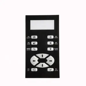 Jucaili key board cover for printer board 12 buttons control panel cover button film for large format printer key panel