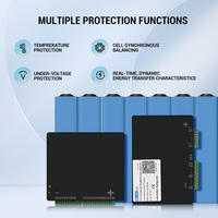 HeltecEnergy Ecualizador Activo de 10A 4-17A/4-24S para Baterías Li-ion/LiFePO4/LTO con Transformador de Retroalimentación, Balanceador Activo de 10A