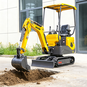 Productos Más Vendidos a Nivel Mundial, Nueva Miniexcavadora de 1.2 Toneladas con Motor Original, Maquinaria para Movimiento de Tierras para Jardín y Granja - Product Image 1