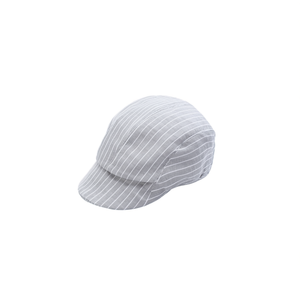 Striped Men's <b>Flat</b> Cap Cotton Breathable Summer Outdoor <b>Hat</b> - Product Image 2