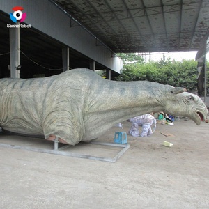 Parco a tema a grandezza naturale Animatronic Preistorico Animale Scultura