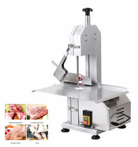 Máquina cortadora <span class=keywords><strong>de</strong></span> huesos <span class=keywords><strong>de</strong></span> carne congelada con Motor eléctrico comercial para pescado, cerdo, Trotón, chuleta <span class=keywords><strong>de</strong></span> cordero, procesamiento automático <span class=keywords><strong>de</strong></span> carne - Product Image 2