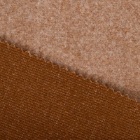 Tissu mélangé en polyester 100% cationique de haute qualité, tricoté, 310 g/m², pour costume