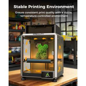 Boîtier Creality K1 SE, vue à 360 degrés, température constante, anti-poussière, accessoire pour imprimante 3D - Product Image 4