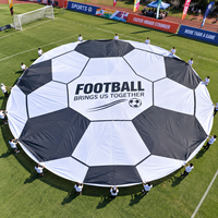 Wettbewerbs-Tuchbanner Riesige Fahne Stadion-Event Jubel-Flagge Super Breite Fußball-Fanflagge mit Individueller Bedruckung