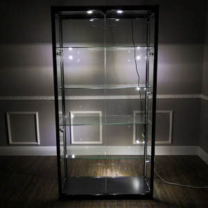 خزانة عرض البوتيك واجهات عرض زجاجية مستعملة وحالات عرض لدخان المجوهرات - Product Image 2
