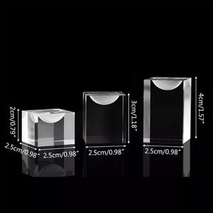 Usine personnalisé clair acrylique Rectangle bijoux présentoir support personnalisé bijoux présentoir - Product Image 2