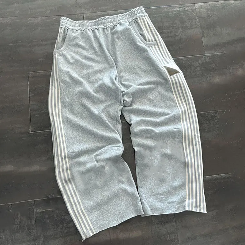 YSJY özel üretici baggy pantolon jersey sweatpants şerit mens eşofman altları erkekler için