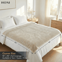 Couvertures en chenille lourdes HONI Private Label, qualité hôtelière de luxe, hypoallergéniques, ensemble de literie matelassée certifié OEKO-TEX Global