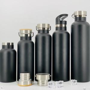 Bouteilles isothermes portables en acier inoxydable à large ouverture pour le camping, avec logo personnalisé, vente en gros, 350/500/750/1000 ml - Product Image 4