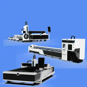 Facile à utiliser machine de découpe laser à fibre de grande taille 1000w jpt source prix d'exposition