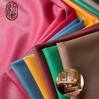 Tissu d'ameublement en cuir PU élastique de haute qualité, imperméable, écologique, personnalisable en épaisseur et couleur, pour canapé et sac de voiture - Meilleures ventes