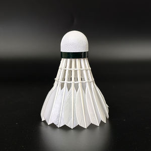 DunRun <span class=keywords><strong>DR</strong></span>-16 Premium Goose Feather Badminton Shuttle Match Torneo Grado Volante para jugadores profesionales - Product Image 3