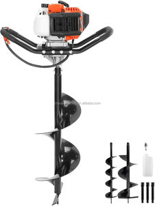 High-<b>Power</b> 52cc Industrial Grade Handheld Gasoline Machine DIY Agricultural Drill Digger Grassland Pile Drilling <b>Tool</b> - Product Image 6