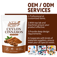 Capsules molles OEM ODM pour le soutien immunitaire, cannelle de Ceylan avec huile MCT