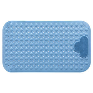 Tapis antidérapant rectangulaire pour salle de bain, en TPE, avec ventouses, pour douche, toilettes et bain - Product Image 4