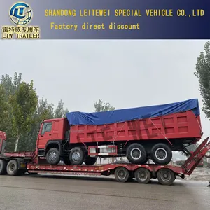 Xe Tải Tự Đổ Van Tipper Đã Qua Sử Dụng Sinotruk HOWO 371HP 6X4 Euro 2 Euro3 375HP 8X4 12 Bánh Rhd LHD 40ton 60ton