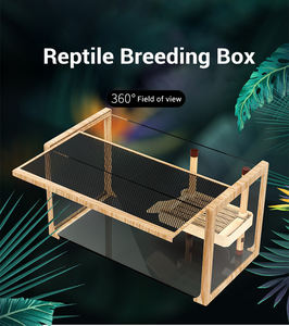 2025 Gute Qualität und heißer Verkauf Reptilien terrarium, 30*20*29cm Reptilien Display Käfig Glas Terrarium - Product Image 5