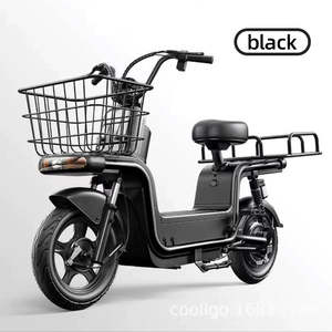 Motocicleta Eléctrica para Reparto de Paquetes, Cuadro Estable, Alta Capacidad de Carga, Bicicleta Eléctrica para Logística Urbana, Batería Extraíble - Product Image 2