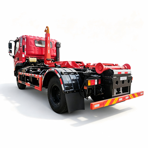Camion benne à benne basculante Foton Ruivo ES5 avec conteneur à déchets amovible, chargeur de déchets à bras articulé de 12 tonnes pour l'assainissement municipal - Product Image 3