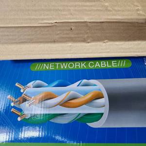 Câble réseau Cat6 UTP - 1000 pieds (305 m)/rouleau, 250 MHz, 1000 Mbps/10 Gbps, 100 m/37-55 m, entièrement en cuivre pour caméra IP de sécurité - Product Image 3