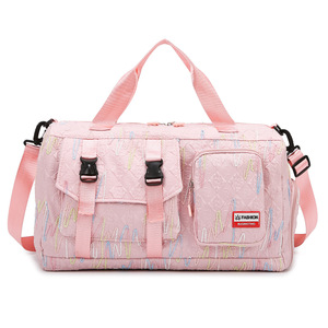 Best Selling Lightweight Womens Carry-On Travel Bag Large Capacity Gym Yoga Bag with Wet Dry Separation Portable Trolley Storage - Product Image 3