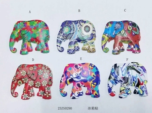 Tùy chỉnh du lịch lưu niệm tủ lạnh nam châm thằn lằn Elephant <span class=keywords><strong>Apple</strong></span> Skateboard hình dạng của riêng bạn 3D ABS tủ lạnh nam châm cho món quà - Product Image 3