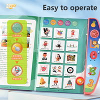 B/O niños en edad preescolar sonido Audio libro máquina de aprendizaje Padre hijo interactivo niños educación temprana libro de aprendizaje