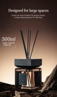 Lot de diffuseurs à bâtonnets sans flamme 200 ml pour hôtel, toilettes et maison, parfum longue durée, ornement décoratif pour intérieur
