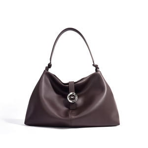 Nouveau sac à bandoulière/sac à main vintage simple pour femme en cuir véritable avec grande capacité, style rétro décontracté de haute qualité - Product Image 2