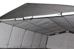 Abri de voiture <span class=keywords><strong>en</strong></span> <span class=keywords><strong>aluminium</strong></span> pliable, ignifuge, facile et rapide à monter, 20*26 pieds, pour l'extérieur - Product Image 5