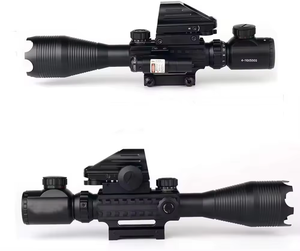 ชุดกล้องเล็ง LUGER 4-16x50EG แบบสองระบบไฟส่องสว่าง พร้อมศูนย์เล็งแบบโฮโลแกรม 4 แบบ จุดแดง/เขียว สำหรับอุปกรณ์ล่าสัตว์ - Product Image 2