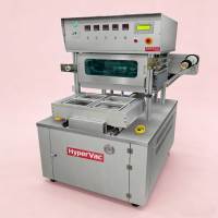RVS 304 Semi-automatische vacuüm skinverpakkingsmachine HYPERVAC merk 150kg voor vers vlees en vis, strakke verzegeling