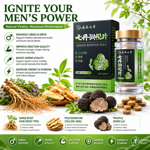 Qidan OEM Integratore Maschile per l'Ingrandimento con Ginseng, Gestione dell'Energia, Ispessimento, Allungamento, Crescita, Potenziamento della Libido, Formula <span class=keywords><strong>da</strong></span> 60 Capsule - Product Image 3