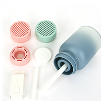 Diffuseur de parfum pour voiture en verre dégradé 4oz/120ml avec bouchon à vis, vide, sans flamme, pour aromathérapie