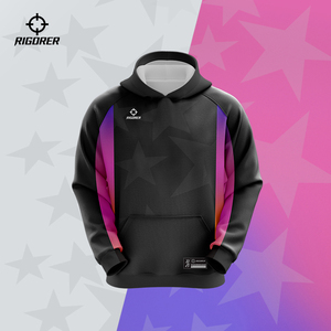 Rigorer Custom Logo Stylish Windproof Hoodie for Brand Promotion Teamwear Marketing Events and Wholesale Orders