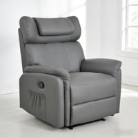 Canapé de salon avec repose-pieds électrique et fonction bascule, style moderne, collection de mobilier rembourré, gamme pour showroom, fabrication sur mesure