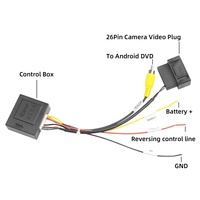 Convertisseur de signal original de caméra de recul RGB vers (RCA) AV CVBS, boîte de décodeur adaptateur pour VW Passat CC Tiguan Android DVD