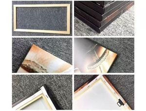 Peinture sur toile de Portrait de femme noire <span class=keywords><strong>et</strong></span> blanche, imprimés de papillons <span class=keywords><strong>et</strong></span> autres dessins - Product Image 4