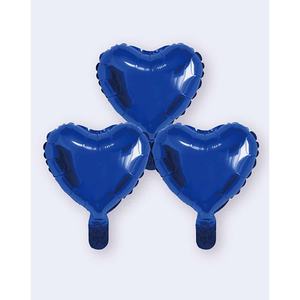 Palloncini in lamina a cuore blu scuro da 10 pollici stile perla per la laurea per la festa della mamma decorazione cinese del nuovo anno elio di alta qualità - Product Image 1