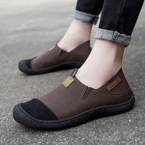 Grande taille 38-48 Mocassins artisanaux semi-collés + cousus sans décollement pour hommes - Product Image 5