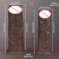Manchon Réutilisable en Silicone Souple pour Pénis, Extenseur de Pénis Liquide et Agrandisseur de Préservatif, Jouets Sexuels pour Adultes LM-D849