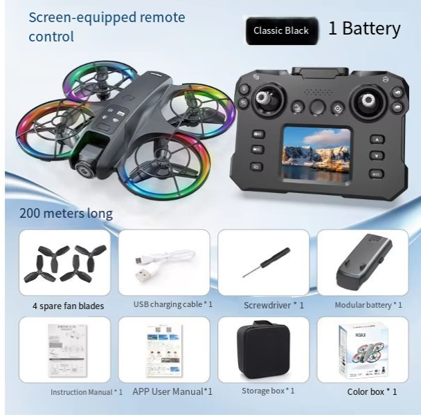 รุ่นควบคุมหน้าจอสีดำ +2.4 นิ้ว