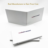 Impression offset personnalisée de marque privée en papier Brochure vidéo d'entreprise LCD de 7.0 pouces Livre Carte de voeux Catalogue électronique