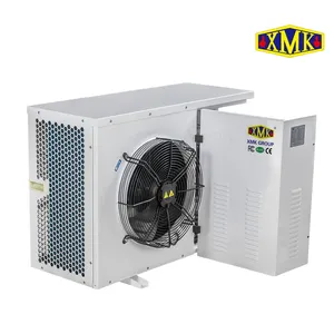 3HP XMK vertical caixa tipo condensação unidade baixa temperatura congelamento condensação unidade 6 polos giratório ventilador motor condensador unidade