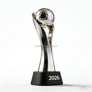 2026年サッカー大会メタルクラフト彫刻フットボール競技賞スポーツトロフィー - Product Image 5